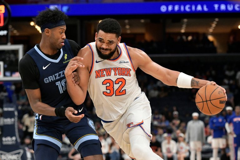 Towns held out of the Knicks' game against the Bulls because of an elbow impingement | iNFOnews.ca