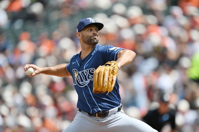Nick Martinez allows 1 hit in 6 innings as Rays avert sweep with 3-1 win over Orioles | iNFOnews.ca