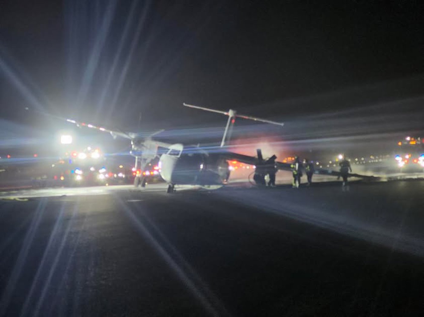 Debris found at St. John's airport after plane takes off, catches fire on N.S. runway | iNFOnews.ca