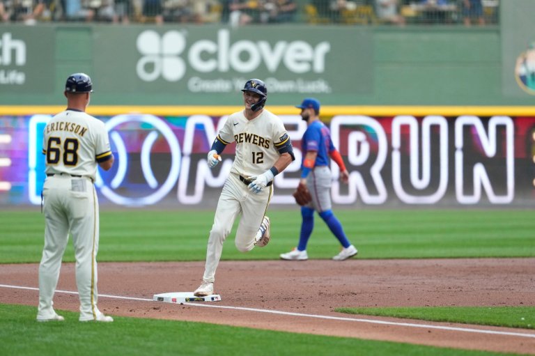 Pratt hits 1st career homer as Brewers beat Mets 8-3 in Peralta's return to Milwaukee | iNFOnews.ca