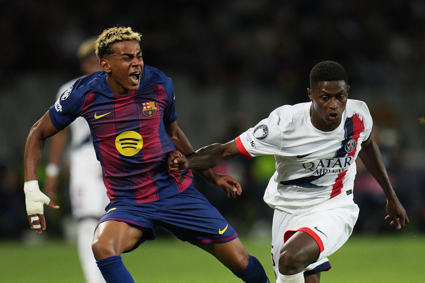Nuno Mendes shines against Yamal as PSG beats Barcelona 2-1 in Champions League | iNFOnews.ca