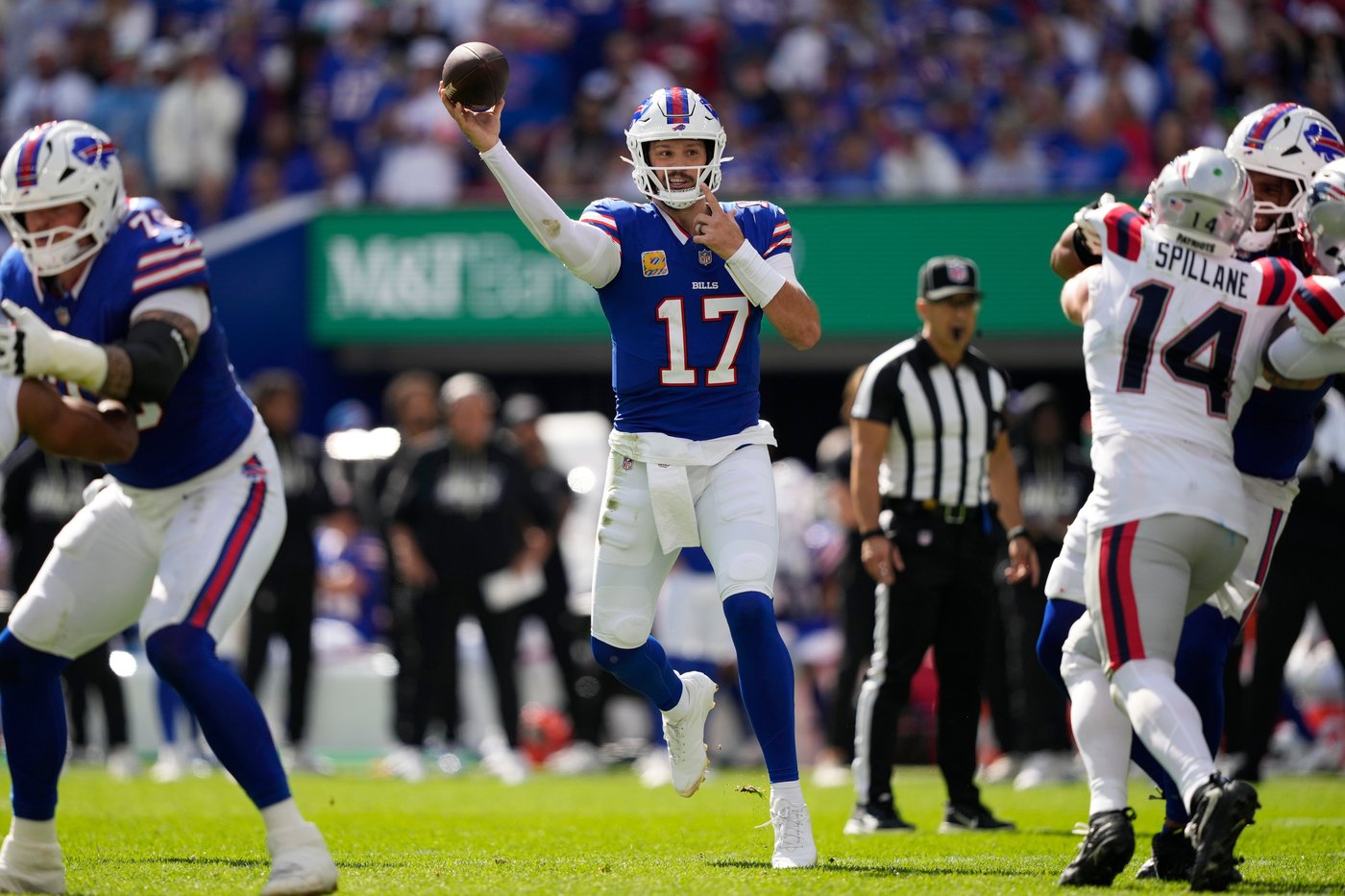 Josh Allen laments not throwing ball away, after interception seals Bills loss to New England | iNFOnews.ca Josh Allen laments not throwing ball away, after interception seals Bills loss to New England | iNFOnews.ca