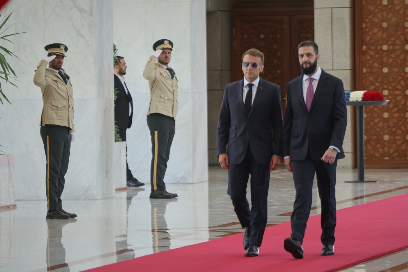 Explosions rock Damascus, wounding 18, as French President Macron visits Syria | iNFOnews.ca