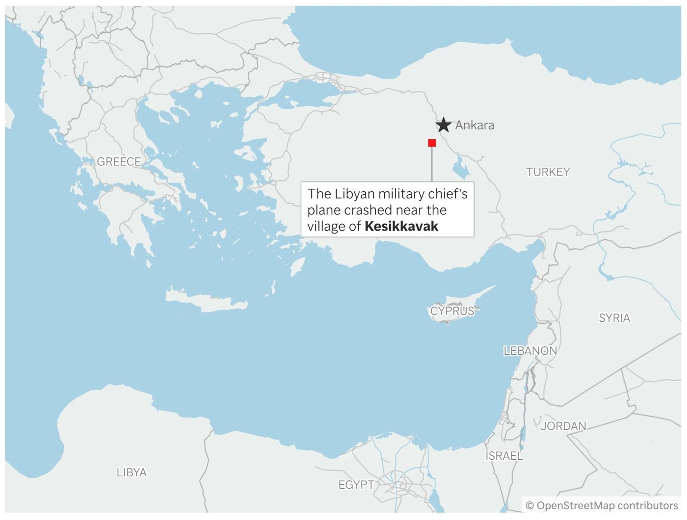 Turkey recovers black boxes from jet crash that killed top Libyan military officials | iNFOnews.ca