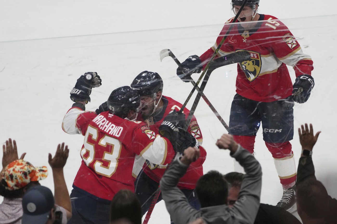 Marchand scores in OT, Panthers top Maple Leafs 5-4 to cut series deficit to 2-1 | iNFOnews.ca