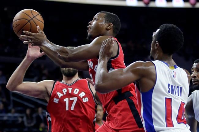 Kyle Lowry, DeMar DeRozan dominate in pre-season win over Pistons | iNFOnews.ca CP225757549