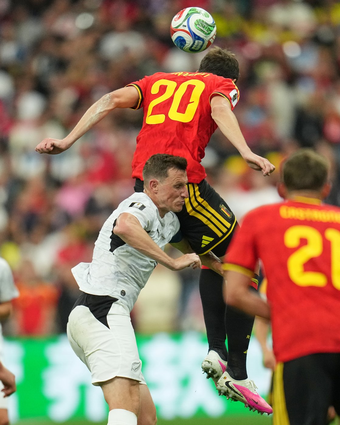 Trossard, De Bruyne score and Belgium defeats New Zealand 5-1 to advance at the World Cup | iNFOnews.ca Trossard, De Bruyne score and Belgium defeats New Zealand 5-1 to advance at the World Cup | iNFOnews.ca