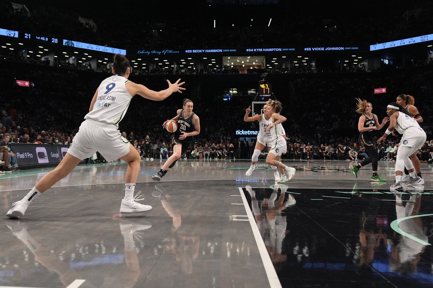Breanna Stewart helps New York even WNBA Finals series as Liberty beat Lynx 80-66 in Game 2 | iNFOnews.ca Breanna Stewart helps New York even WNBA Finals series as Liberty beat Lynx 80-66 in Game 2 | iNFOnews.ca