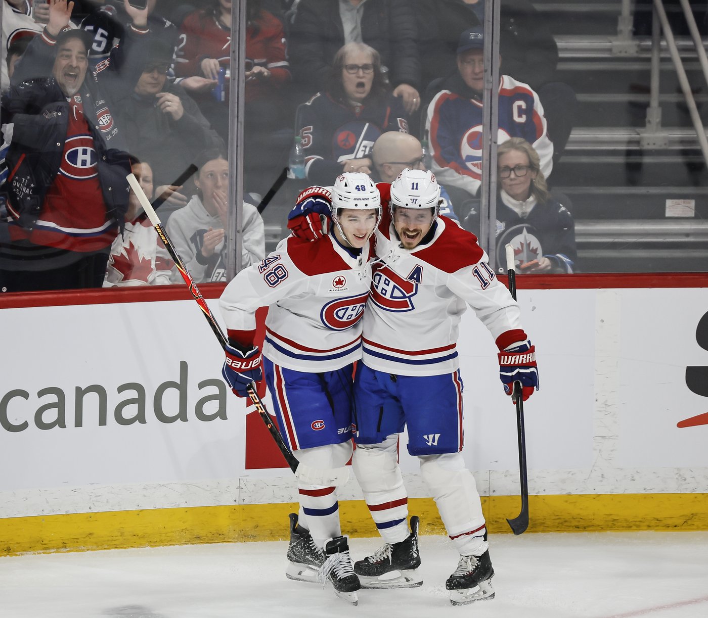 Canadiens head into Olympic break on high note with 5-1 win over Jets | iNFOnews.ca
