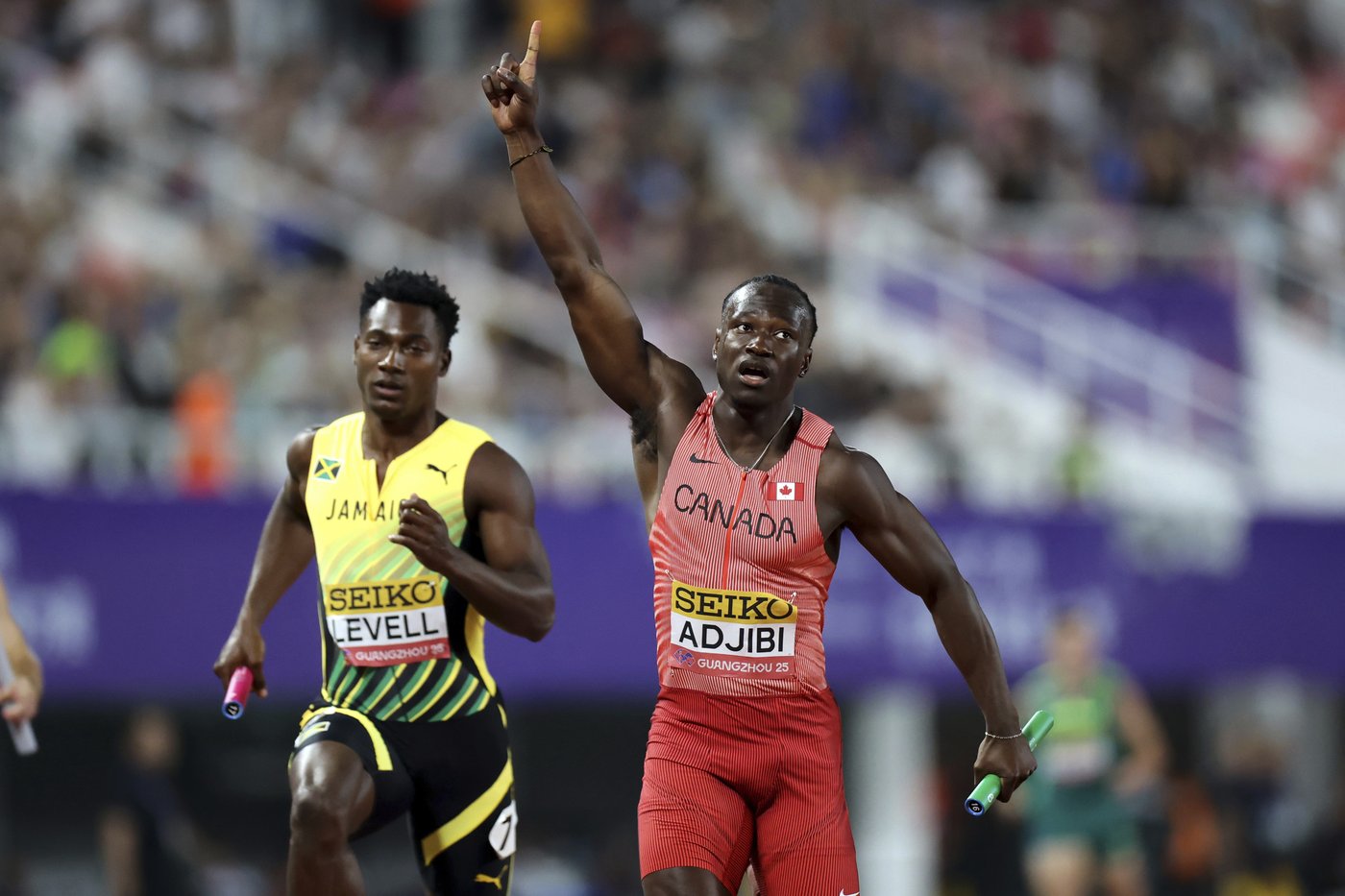 Canada wins first World Relays mixed 4x100-meter title from Jamaica and Britain | iNFOnews.ca