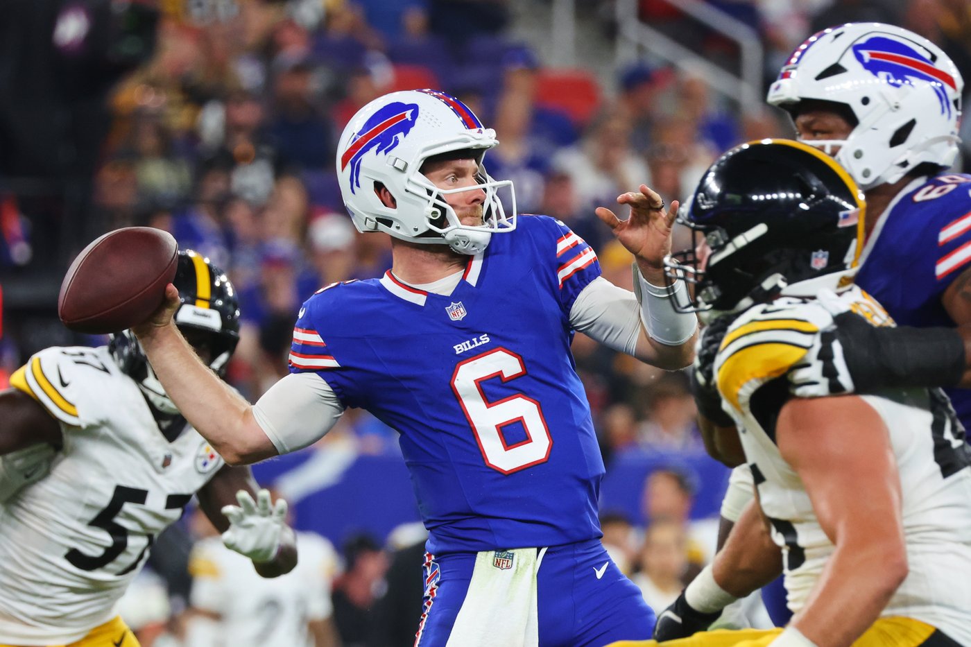 Bills close preseason with 28-27 win over Steelers on Buechele's late 2-point conversion | iNFOnews.ca Bills close preseason with 28-27 win over Steelers on Buechele's late 2-point conversion | iNFOnews.ca