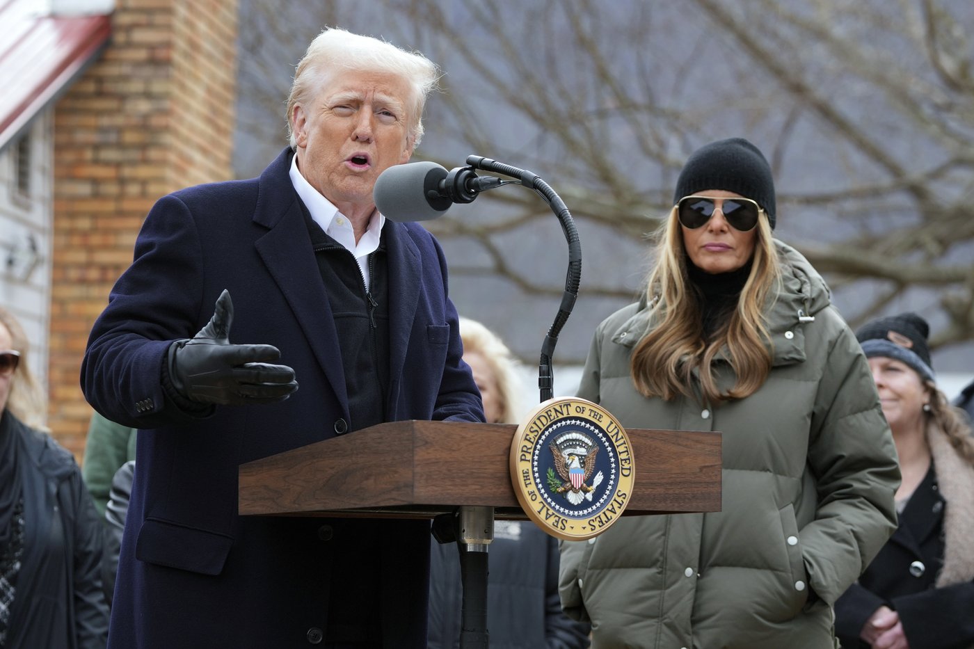 Trump proposes 'getting rid of FEMA' while touring disaster areas | iNFOnews.ca