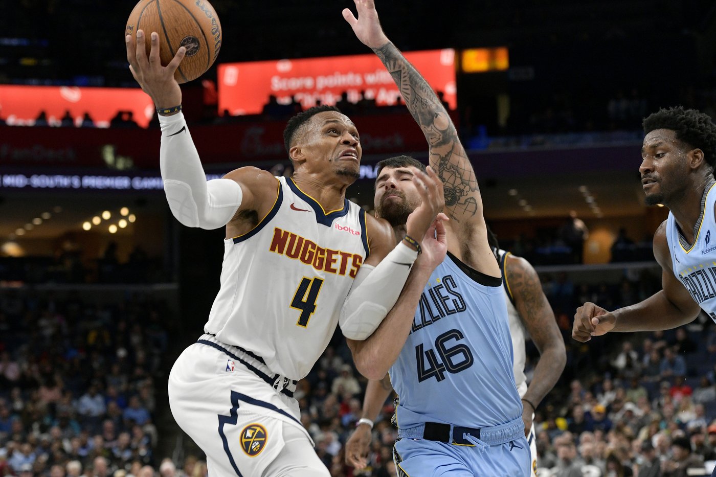 Nuggets guard Russell Westbook posts 200th career triple-double in win over Grizzlies | iNFOnews.ca