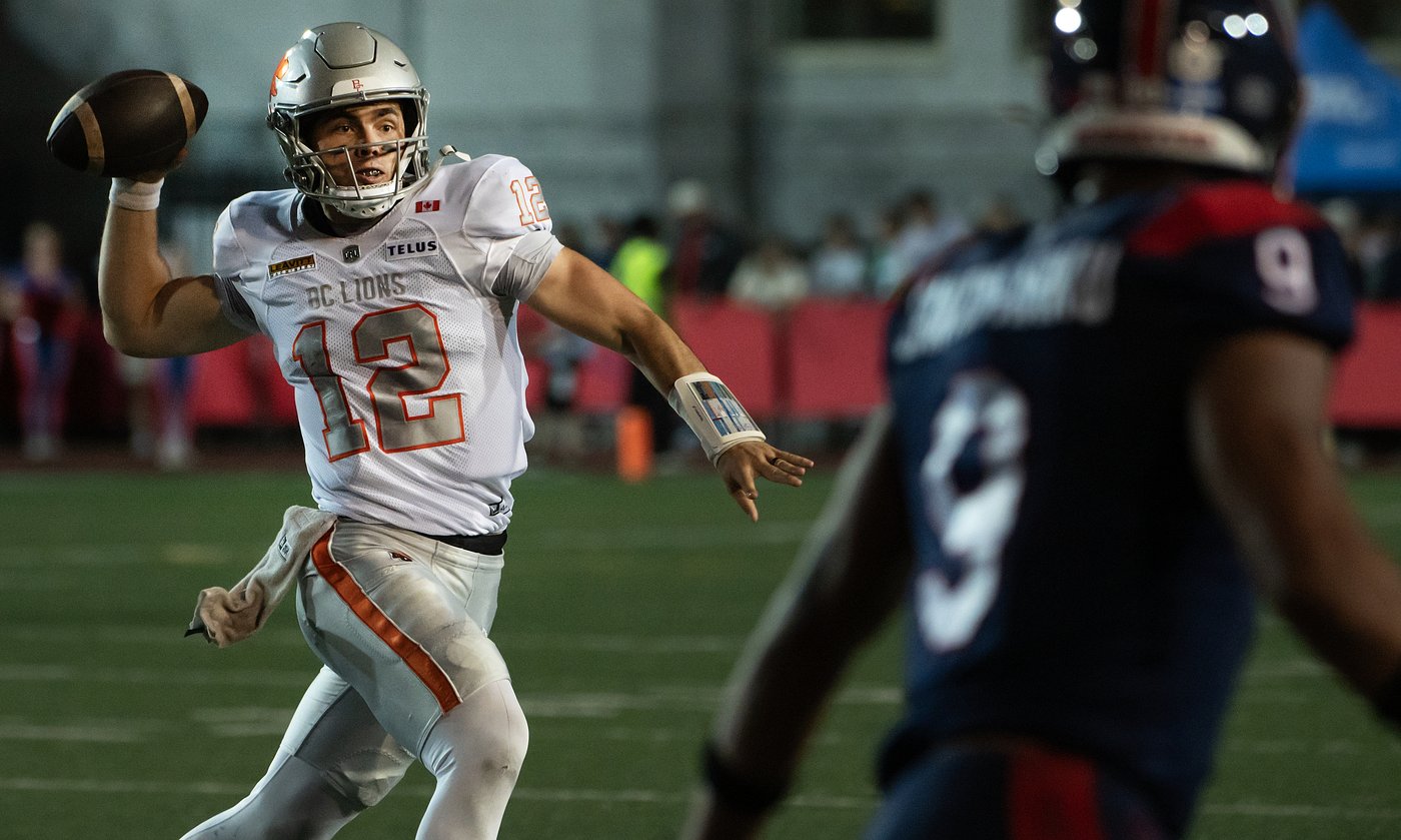 Alouettes rally in second half to beat Lions 37-30, clinch playoff spot | iNFOnews.ca