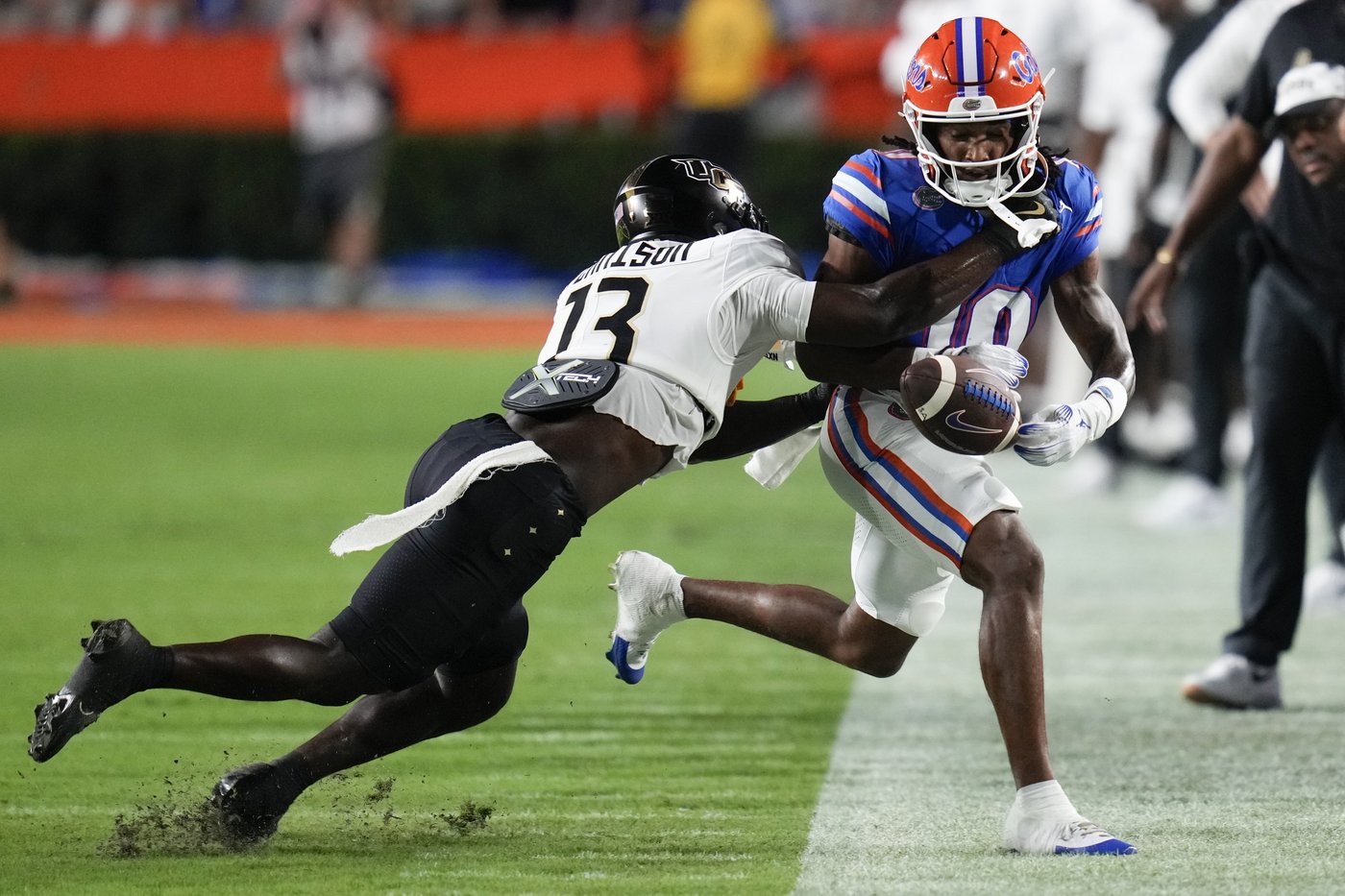 Graham Mertz, Montrell Johnson account for scores as Florida beats UCF 24-13 in the Swamp | iNFOnews.ca Graham Mertz, Montrell Johnson account for scores as Florida beats UCF 24-13 in the Swamp | iNFOnews.ca