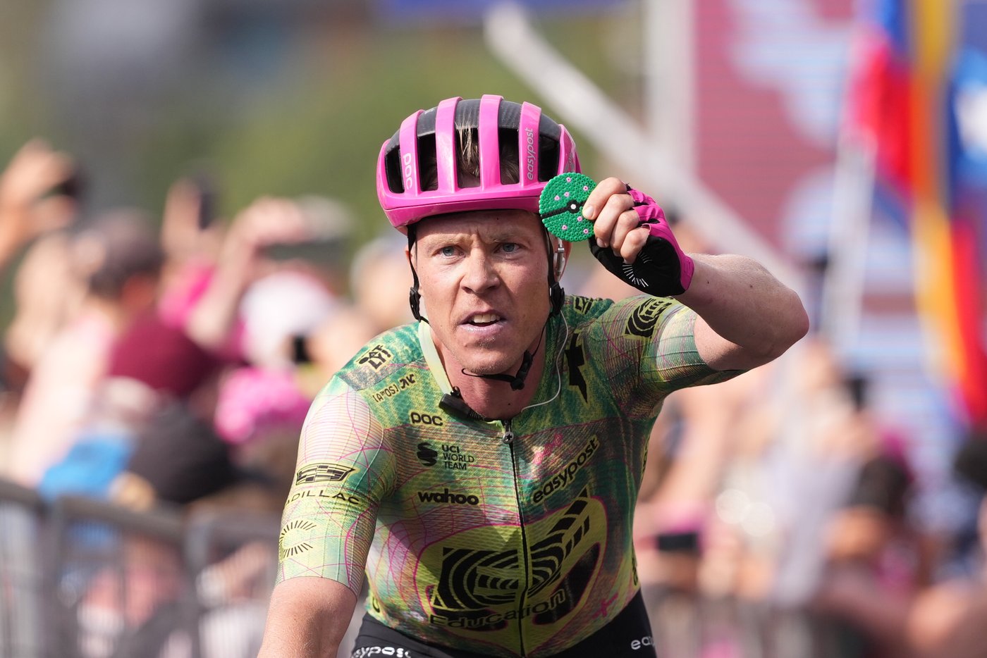 Vingegaard keeps overall lead as Valgren wins Giro stage and celebrates with son's lucky charm | iNFOnews.ca