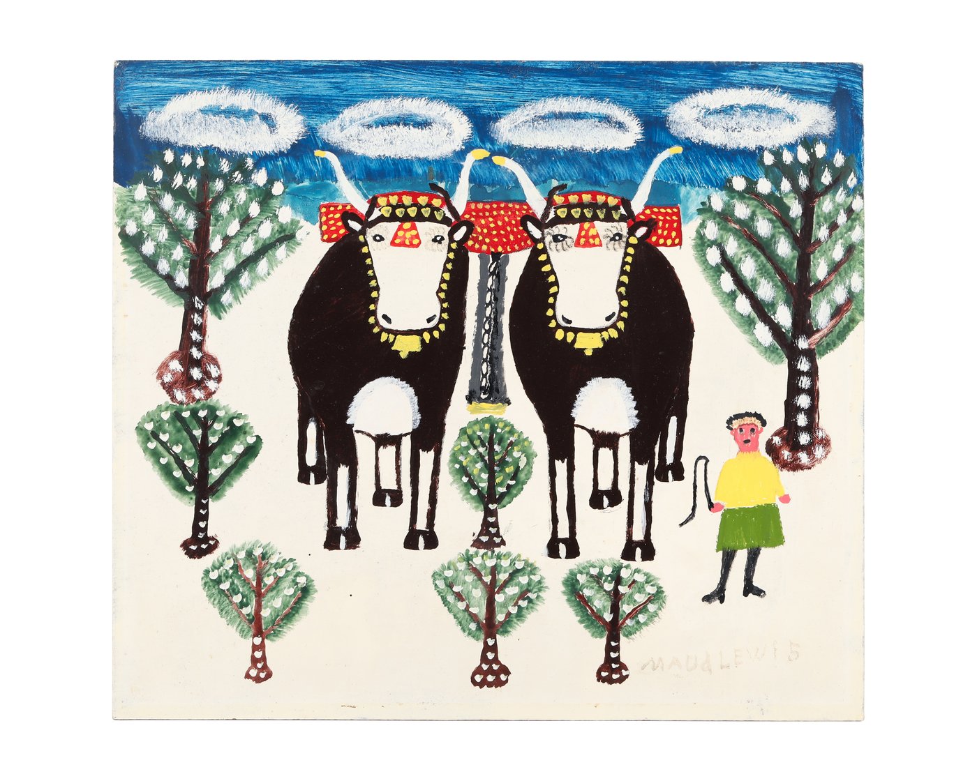 Folk artist Maud Lewis's husband's artwork, including fake signature, draws $5,500 | iNFOnews.ca Folk artist Maud Lewis's husband's artwork, including fake signature, draws $5,500 | iNFOnews.ca