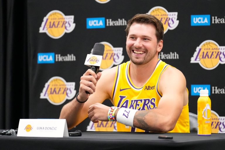 Luka Doncic says he's comfortable taking leadership role with Lakers after LeBron James' departure | iNFOnews.ca
