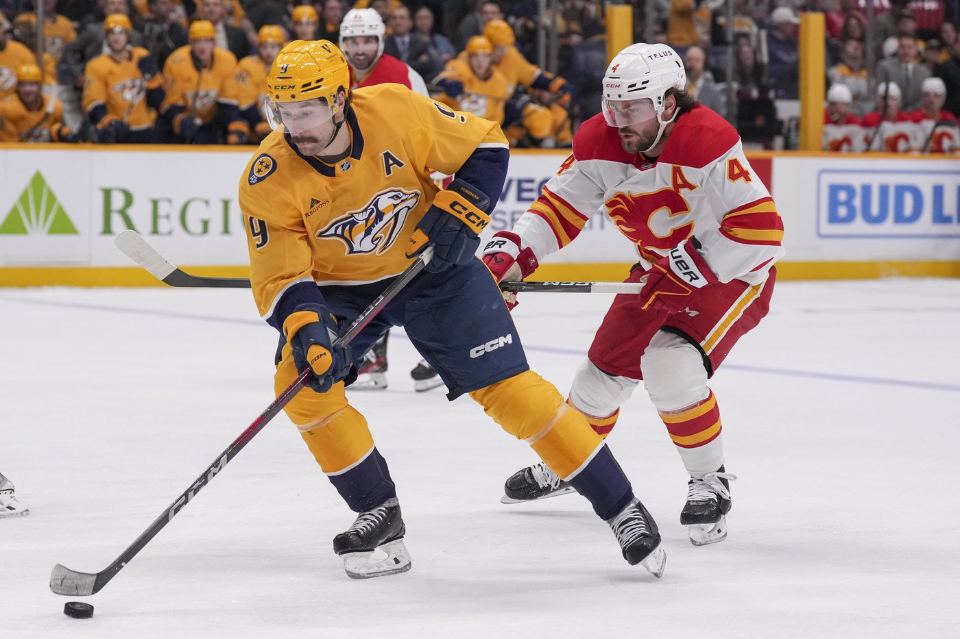 Huberdeau, Rooney lead Flames over Predators 4-3, snap eight-game road skid | iNFOnews.ca