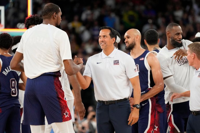 How did Grant Hill ask Erik Spoelstra to be the Olympic coach? Turns out, he didn't have to | iNFOnews.ca