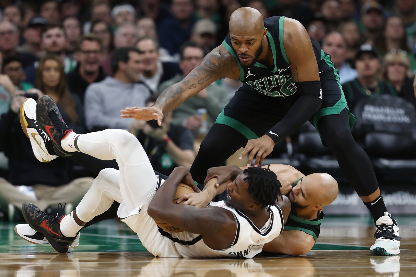 Tatum scores 33, Pritchard has six points in OT to lead Celtics to 108-104 win over Nets | iNFOnews.ca