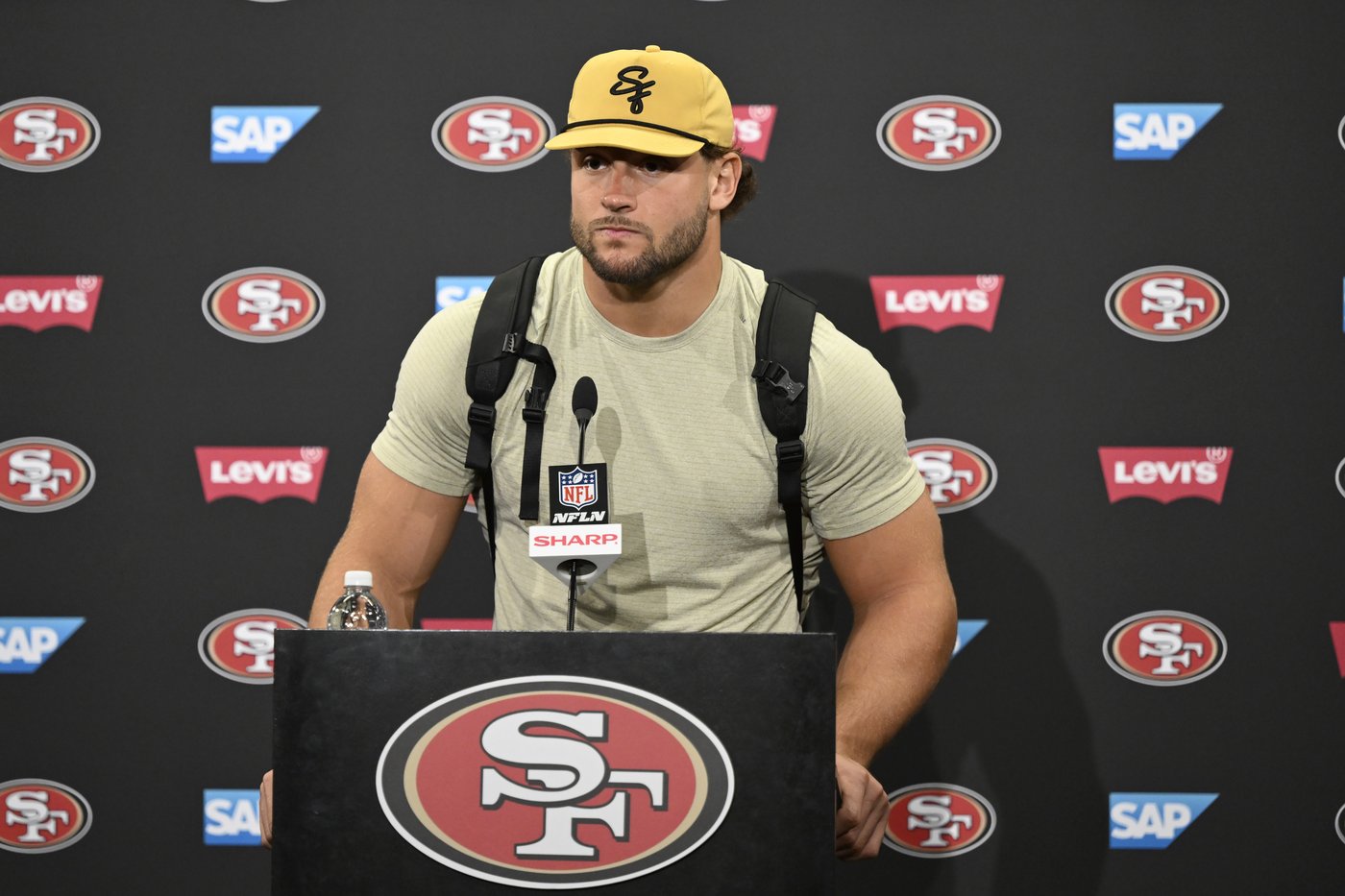49ers star Nick Bosa gets fined by the NFL for his MAGA hat, AP source says | iNFOnews.ca