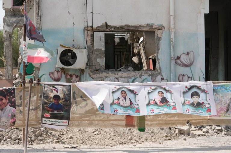 The Iranian school struck in the war's earliest attacks is now a memorial for children | iNFOnews.ca