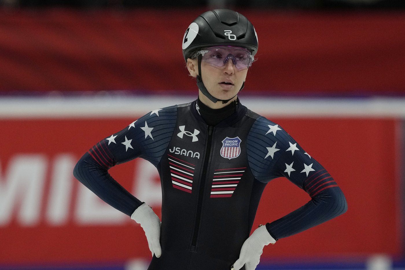 American short track skater Kristen Santos-Griswold looking for Olympic redemption | iNFOnews.ca