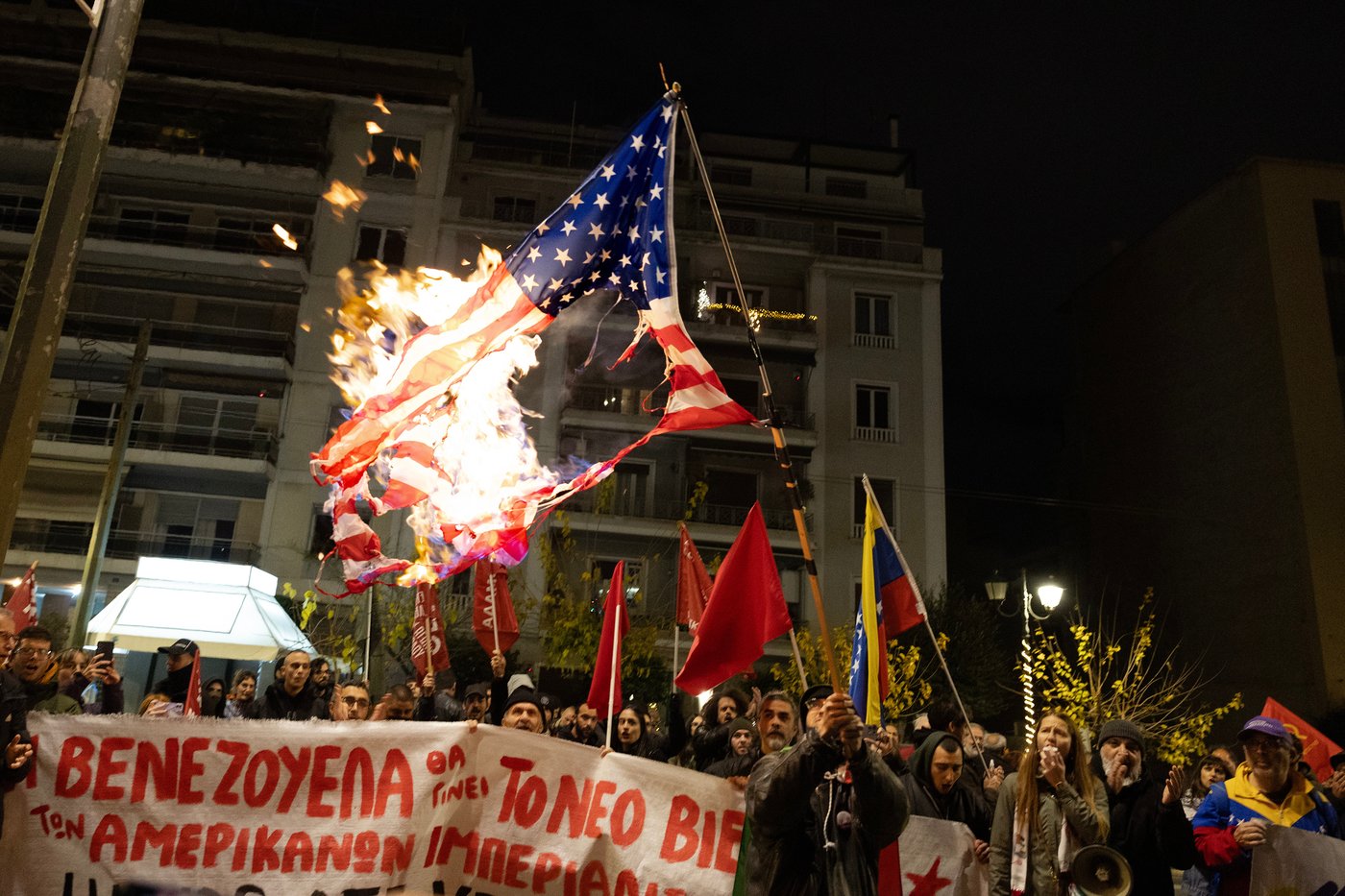 Photos show people reacting to the US capture of Venezuelan President Nicolas Maduro | iNFOnews.ca