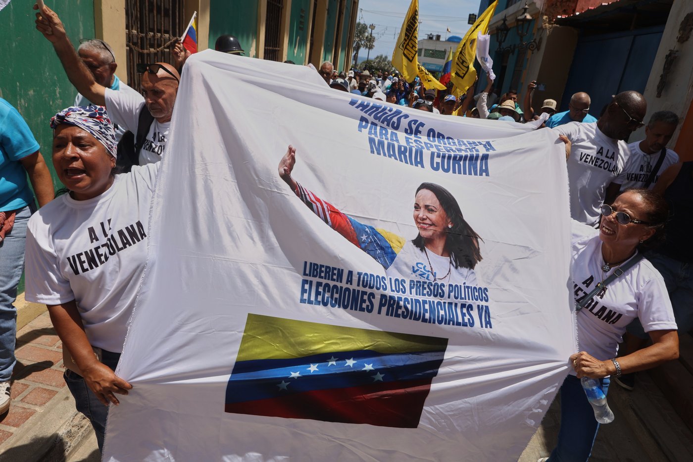 Venezuelans rally to demand opposition leader's safe return and presidential elections | iNFOnews.ca