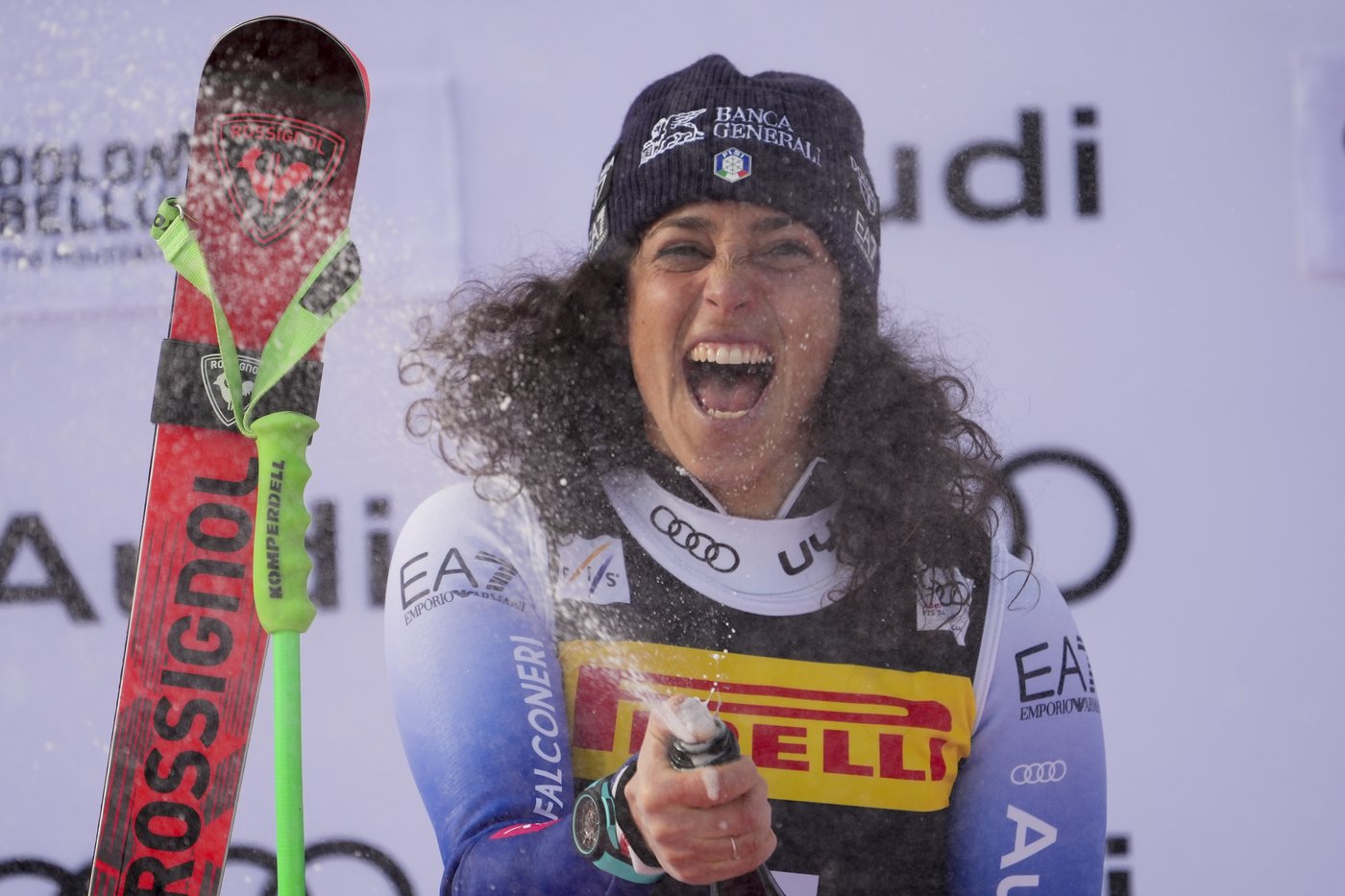 Brignone wins super-G after Goggia takes downhill as Italy goes 2-for-2 on Olympic course in Cortina | iNFOnews.ca Brignone wins super-G after Goggia takes downhill as Italy goes 2-for-2 on Olympic course in Cortina | iNFOnews.ca