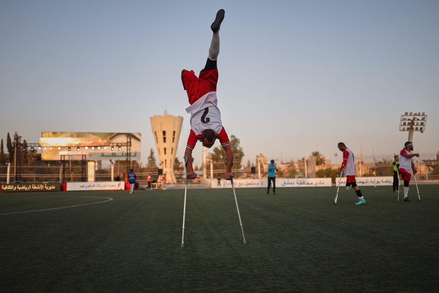 Syria’s first disability football tournament takes the field, in photos | iNFOnews.ca