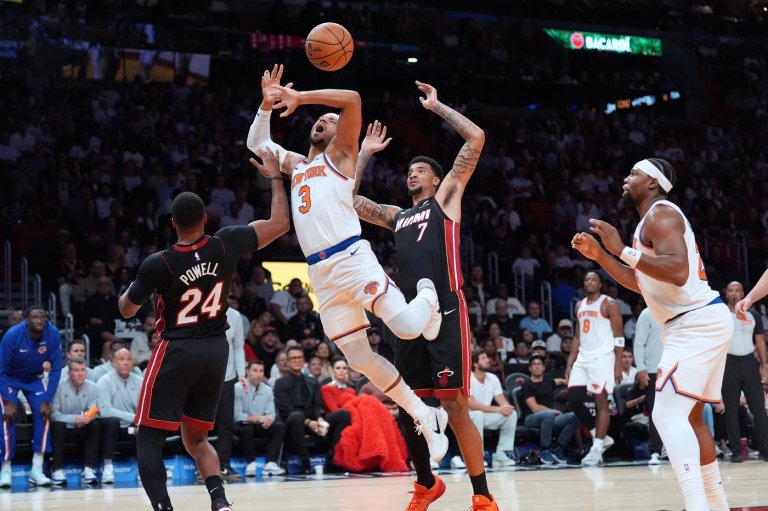 Powell scores 29 as Heat beat Knicks 115-107 in Miami's home opener | iNFOnews.ca Powell scores 29 as Heat beat Knicks 115-107 in Miami's home opener | iNFOnews.ca