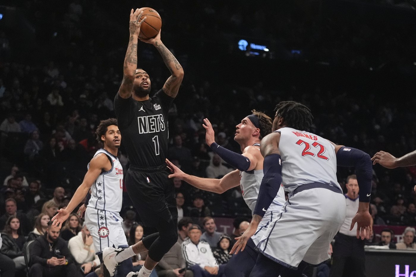 Poole scores 19 to help Wizards beat Nets 119-102 | iNFOnews.ca