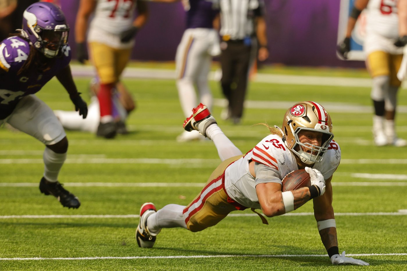 49ers All-Pro tight end George Kittle listed as doubtful for game vs. the Rams | iNFOnews.ca 49ers All-Pro tight end George Kittle listed as doubtful for game vs. the Rams | iNFOnews.ca