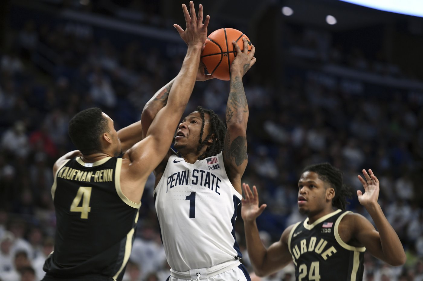 Baldwin, Dilione lead Penn State to 81-70 win over No. 8 Purdue | iNFOnews.ca Baldwin, Dilione lead Penn State to 81-70 win over No. 8 Purdue | iNFOnews.ca