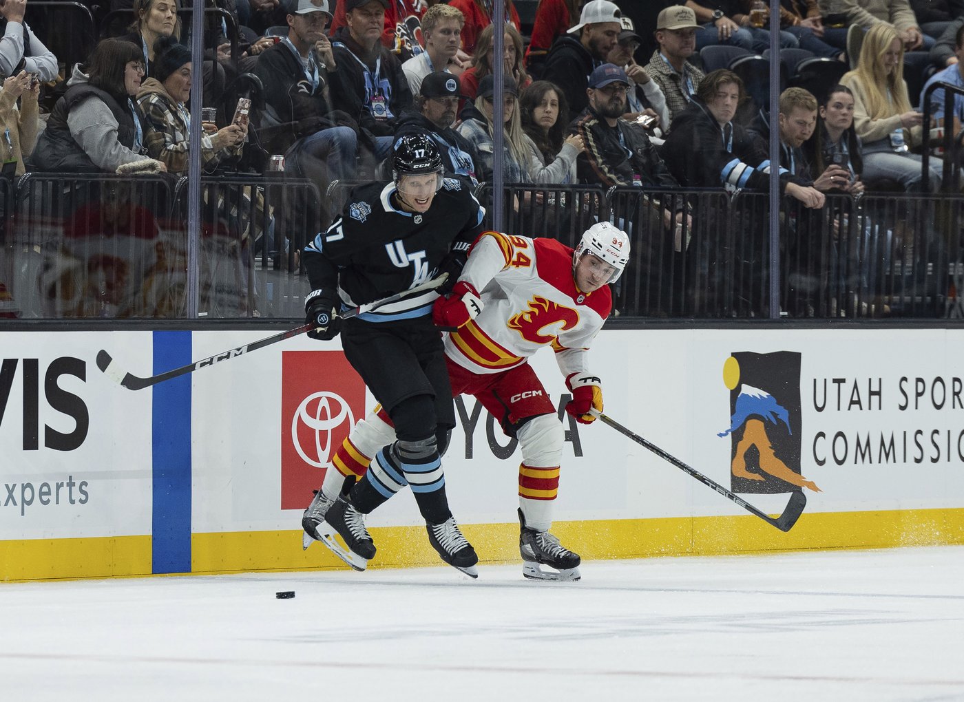 Mikhail Sergachev helps Utah beat Calgary Flames 5-1 to snap four-game skid | iNFOnews.ca