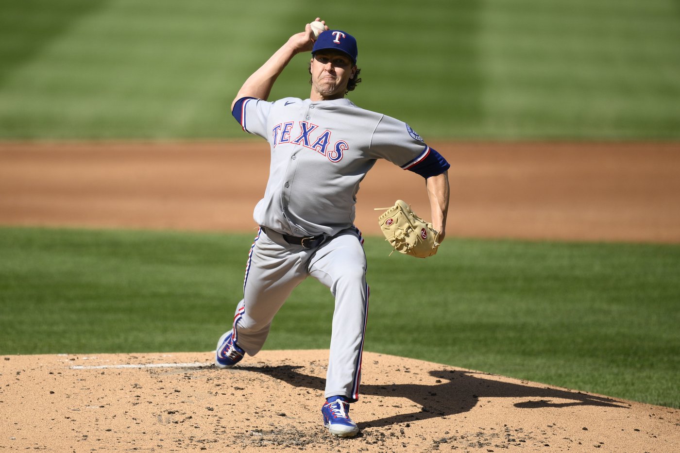DeGrom tosses 7 shutout innings to help Rangers snap a 4-game skid with a 5-0 win over Nationals | iNFOnews.ca