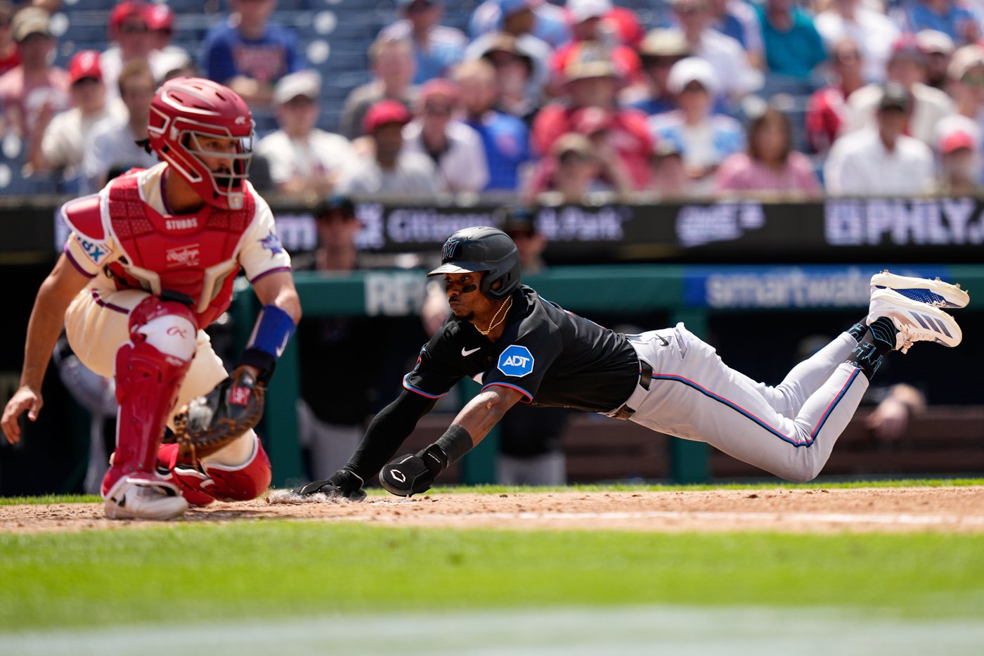 Stowers homers twice, drives in 5 runs to power the Marlins past the Phillies 12-4 | iNFOnews.ca Stowers homers twice, drives in 5 runs to power the Marlins past the Phillies 12-4 | iNFOnews.ca