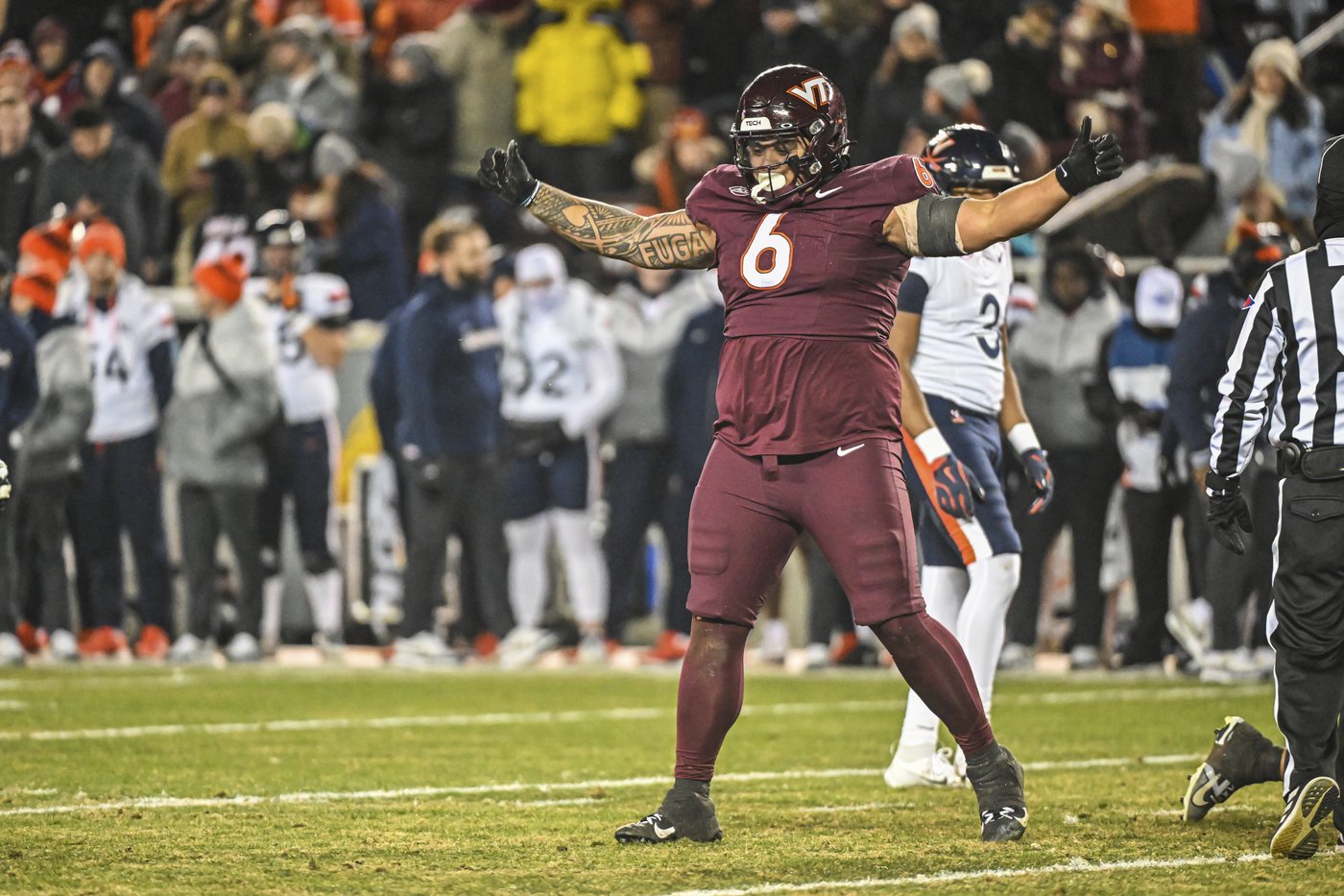 Pop Watson helps Virginia Tech become bowl eligible with 37-17 victory over rival Virginia | iNFOnews.ca