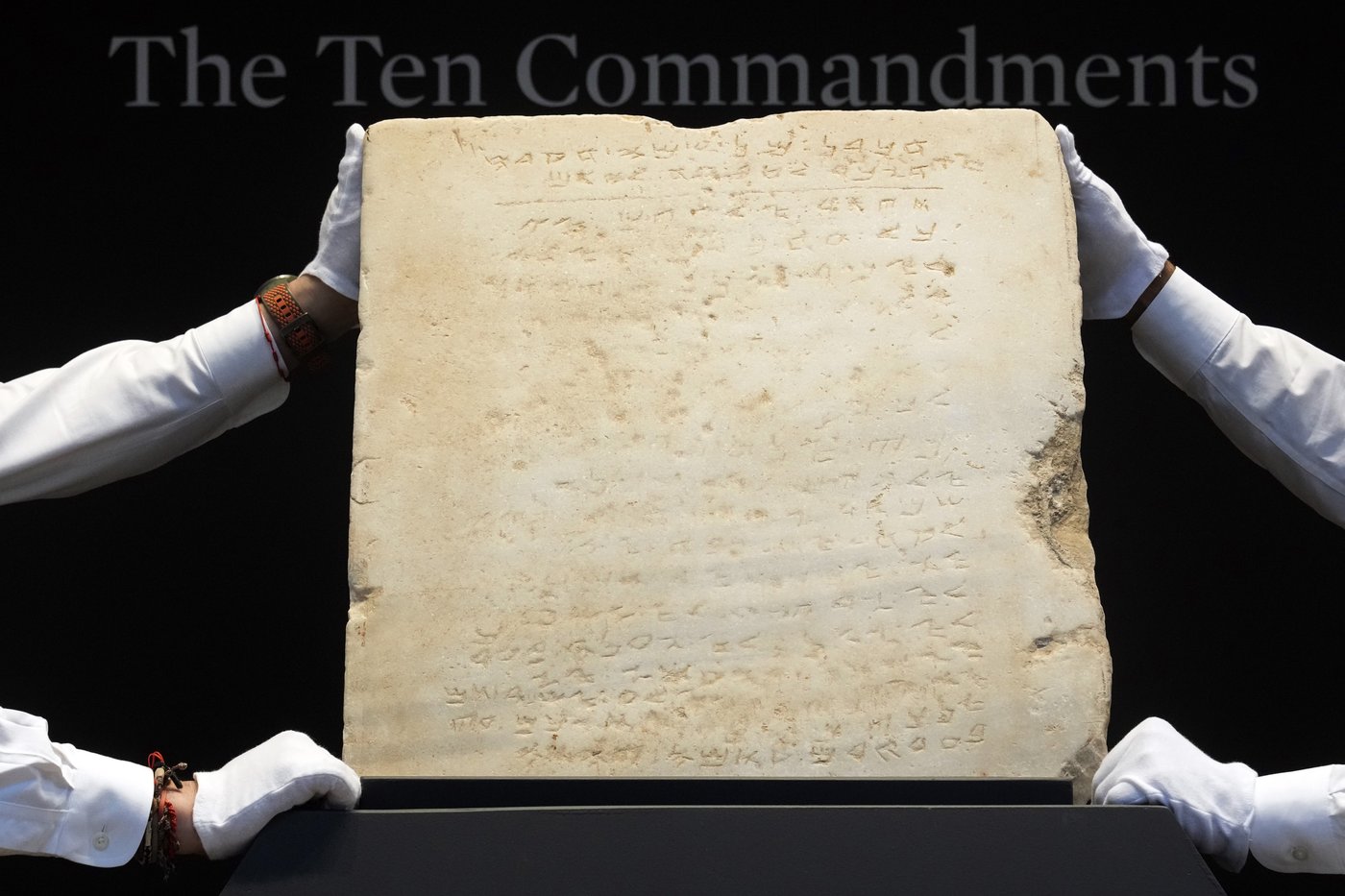 Oldest known stone tablet inscribed with Ten Commandments to be auctioned | iNFOnews.ca