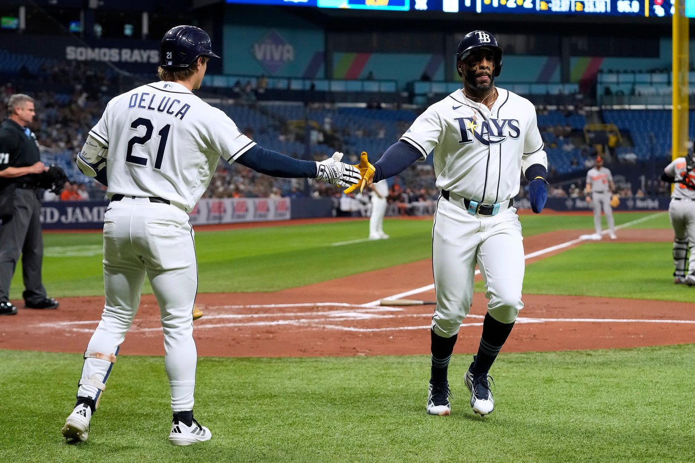 Rays place OF Jonny DeLuca on 10-day injured list with strained right hamstring | iNFOnews.ca