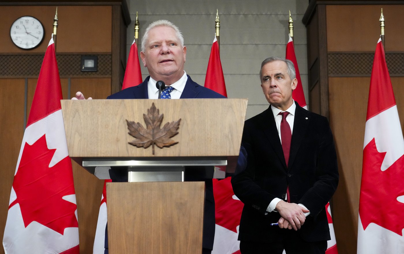 Rift surfaces between Doug Ford and Mark Carney over EV deal with China | iNFOnews.ca
