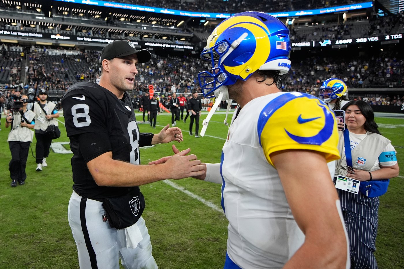 Matthew Stafford breaks Rams franchise record for touchdown passes | iNFOnews.ca Matthew Stafford breaks Rams franchise record for touchdown passes | iNFOnews.ca