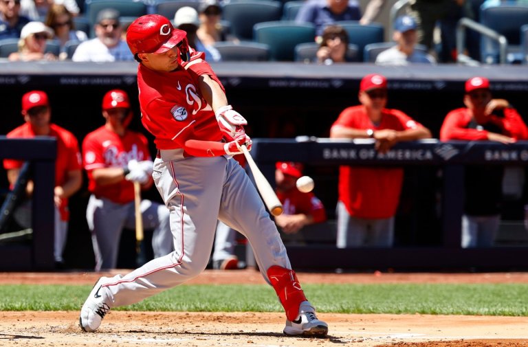 Sal Stewart ties career high with six RBIs and Reds rout Yankees 10-2 | iNFOnews.ca