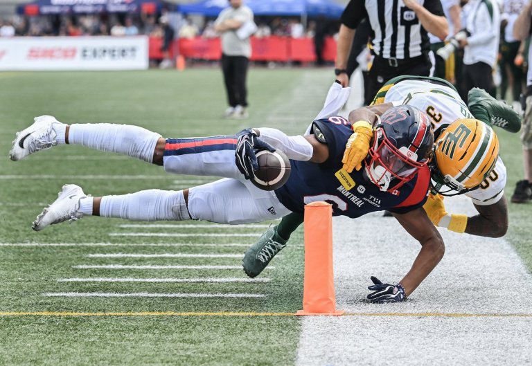 Alexander, Philpot lift Alouettes to dominant 48-30 win over Elks in CFL | iNFOnews.ca