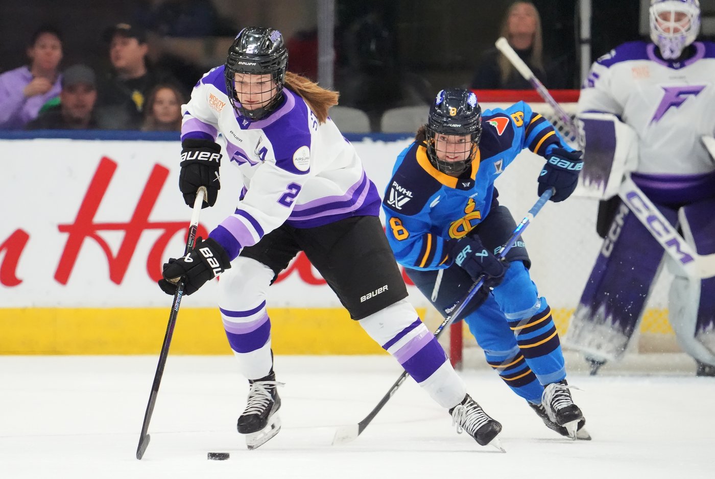 Stecklein continues to impress for Frost after gold with U.S. at women's worlds | iNFOnews.ca