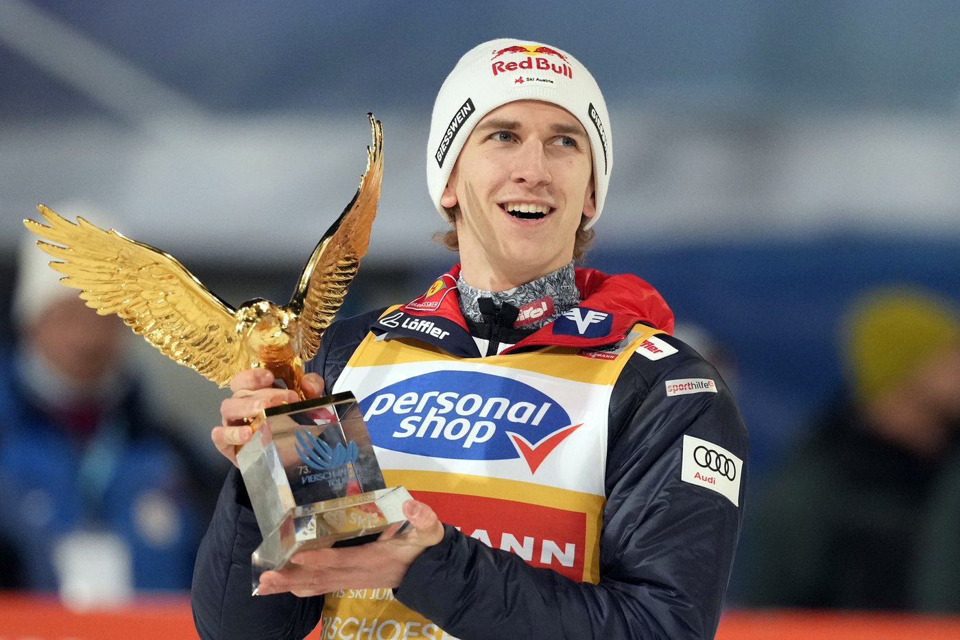 Tschofenig takes Four Hills ski jumping title after veteran teammate Kraft short on final leap | iNFOnews.ca