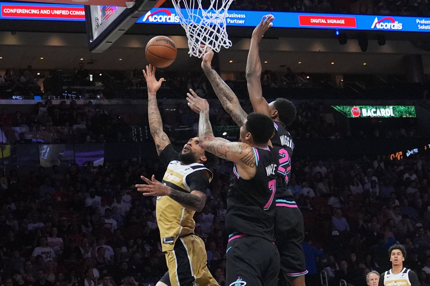 Jaquez scores 32, Ware blocks 7 shots and Heat roll past Wizards 152-136 | iNFOnews.ca Jaquez scores 32, Ware blocks 7 shots and Heat roll past Wizards 152-136 | iNFOnews.ca