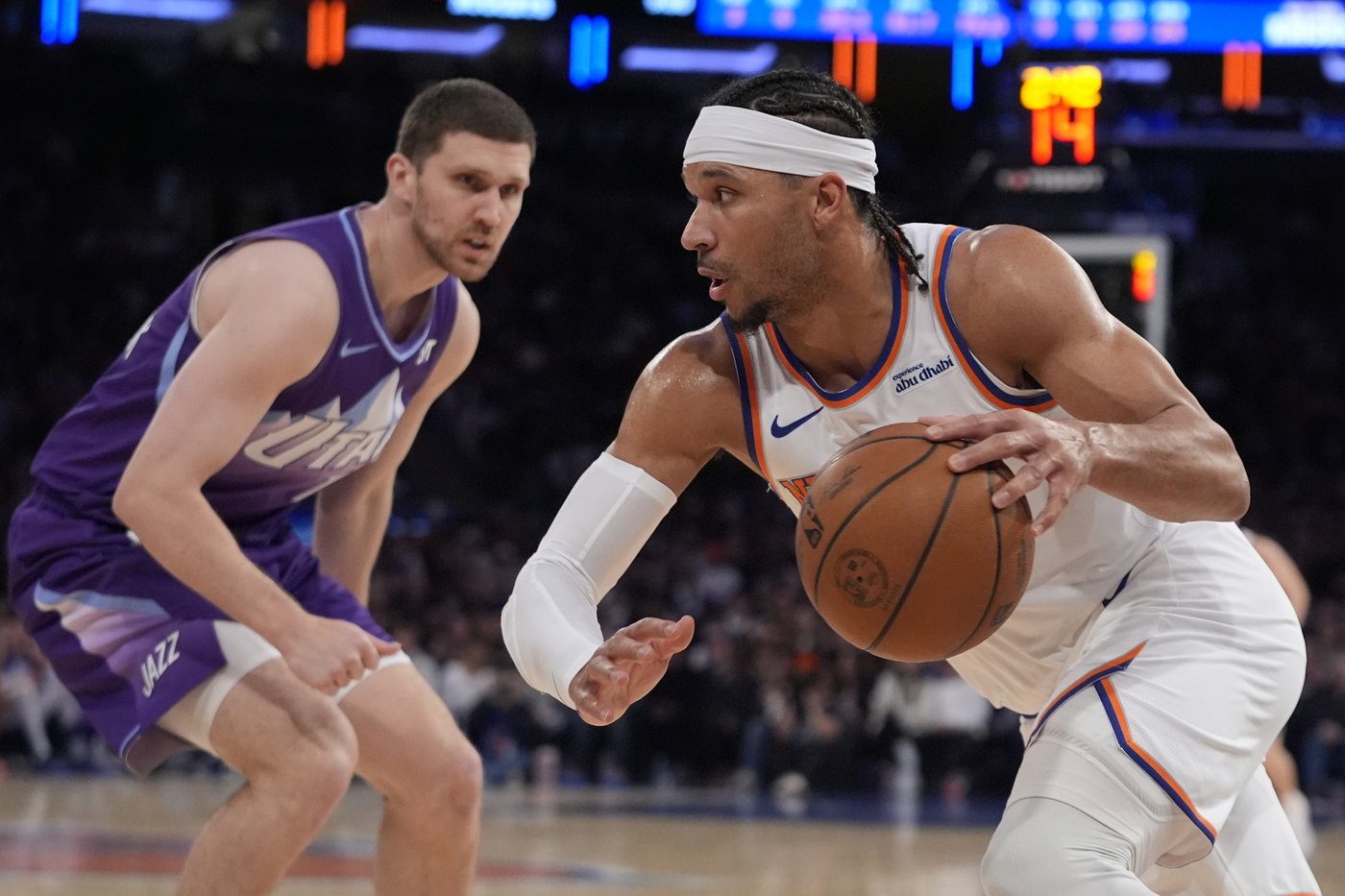 Knicks overcome absence of Brunson and the surprising loss of his backup to beat the Jazz | iNFOnews.ca Knicks overcome absence of Brunson and the surprising loss of his backup to beat the Jazz | iNFOnews.ca